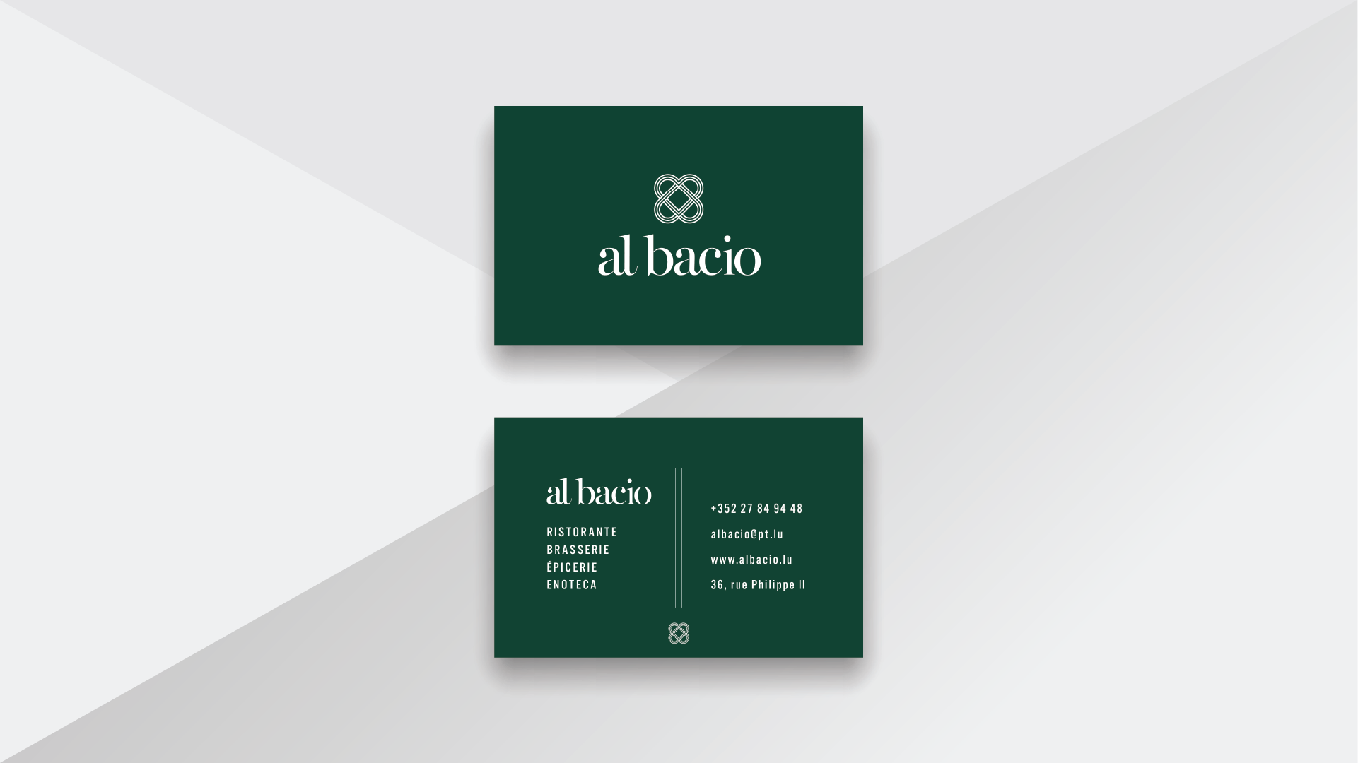 Al Bacio - Cards