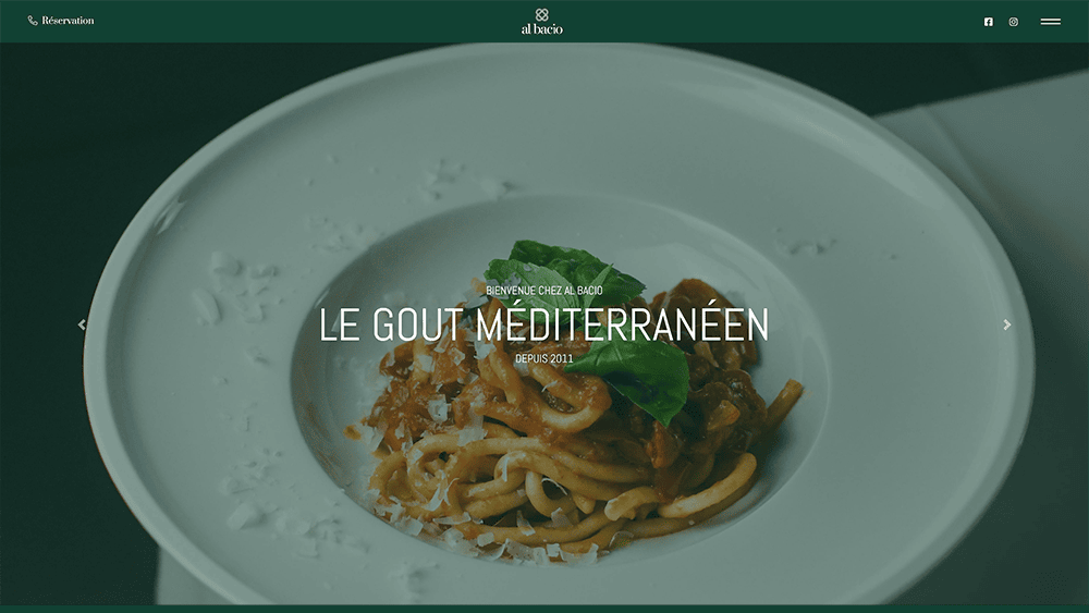 Al Bacio - Website | https://albacio.lu