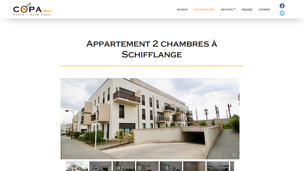 CopaImmo - Web - Annonce | https://copa.lu/annonces