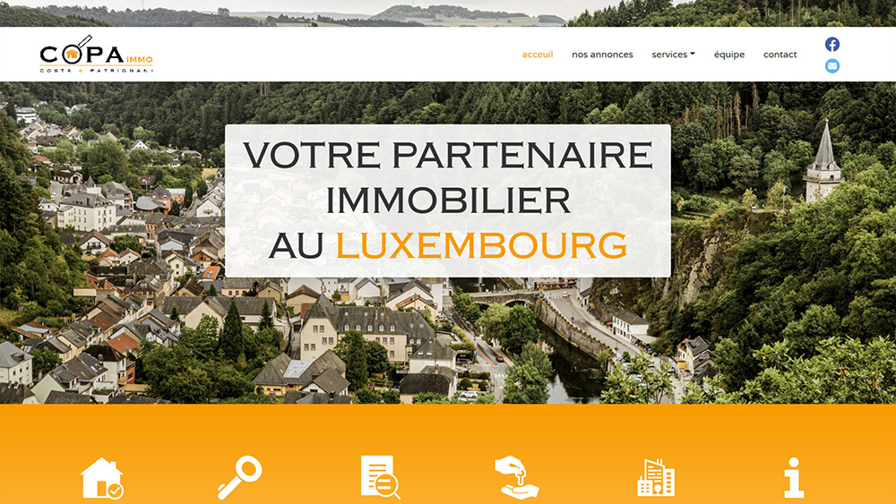 CopaImmo - Web | https://copa.lu/