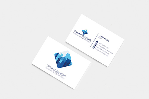 D'Immobiliere - Business Cards