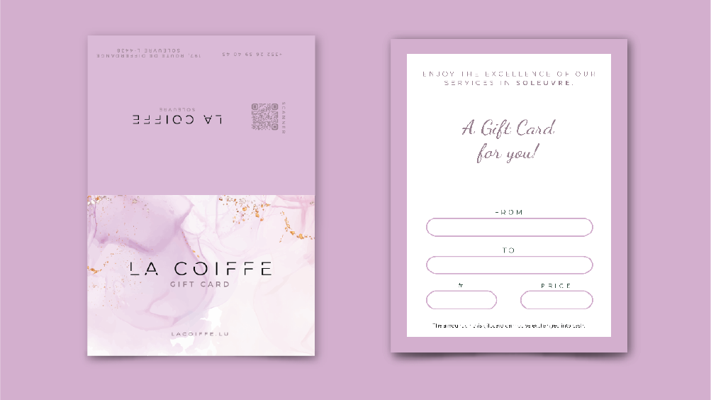 La Coiffe Soleuvre - Gift Card